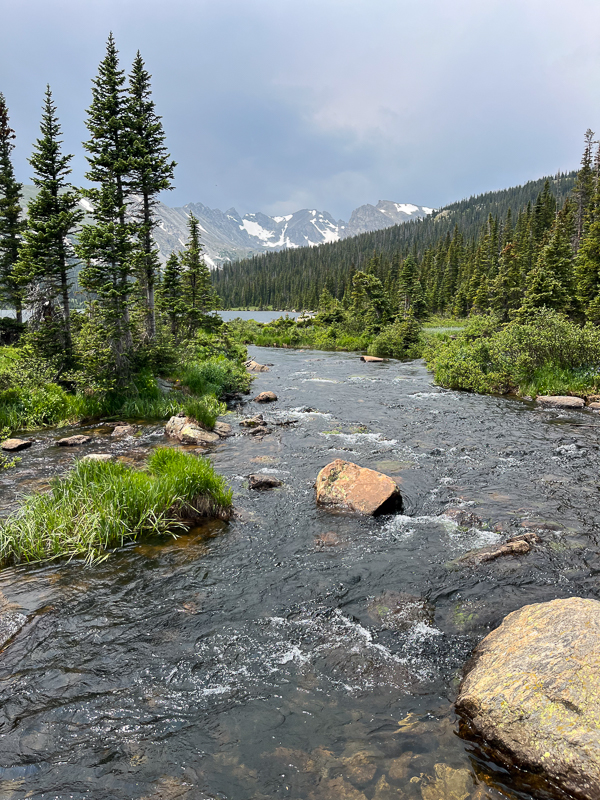 Storms over the water