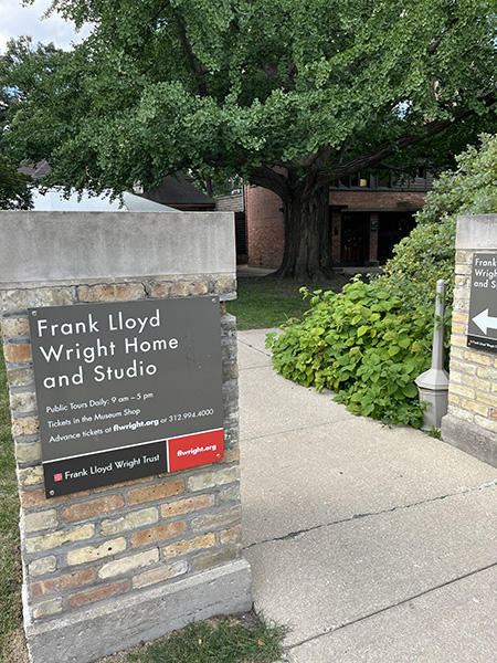 Our December Trail of the Month features the Frank Lloyd Wright Home and Studio