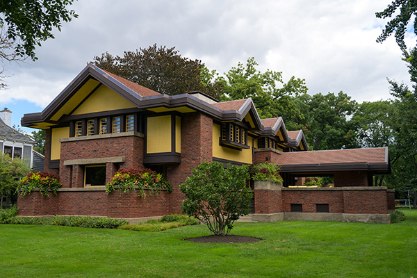 A Frank Lloyd Wright original house