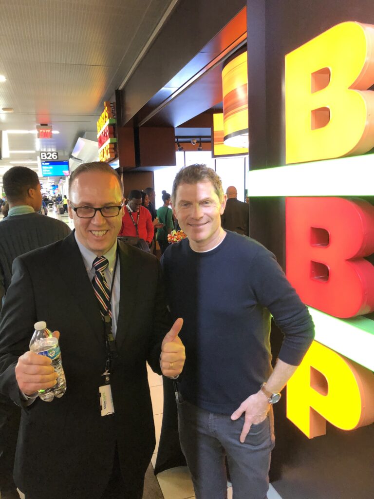 Doug with Bobby Flay