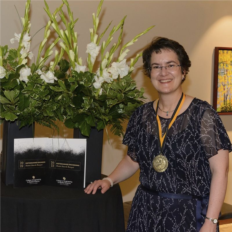 Lale Receiving Award